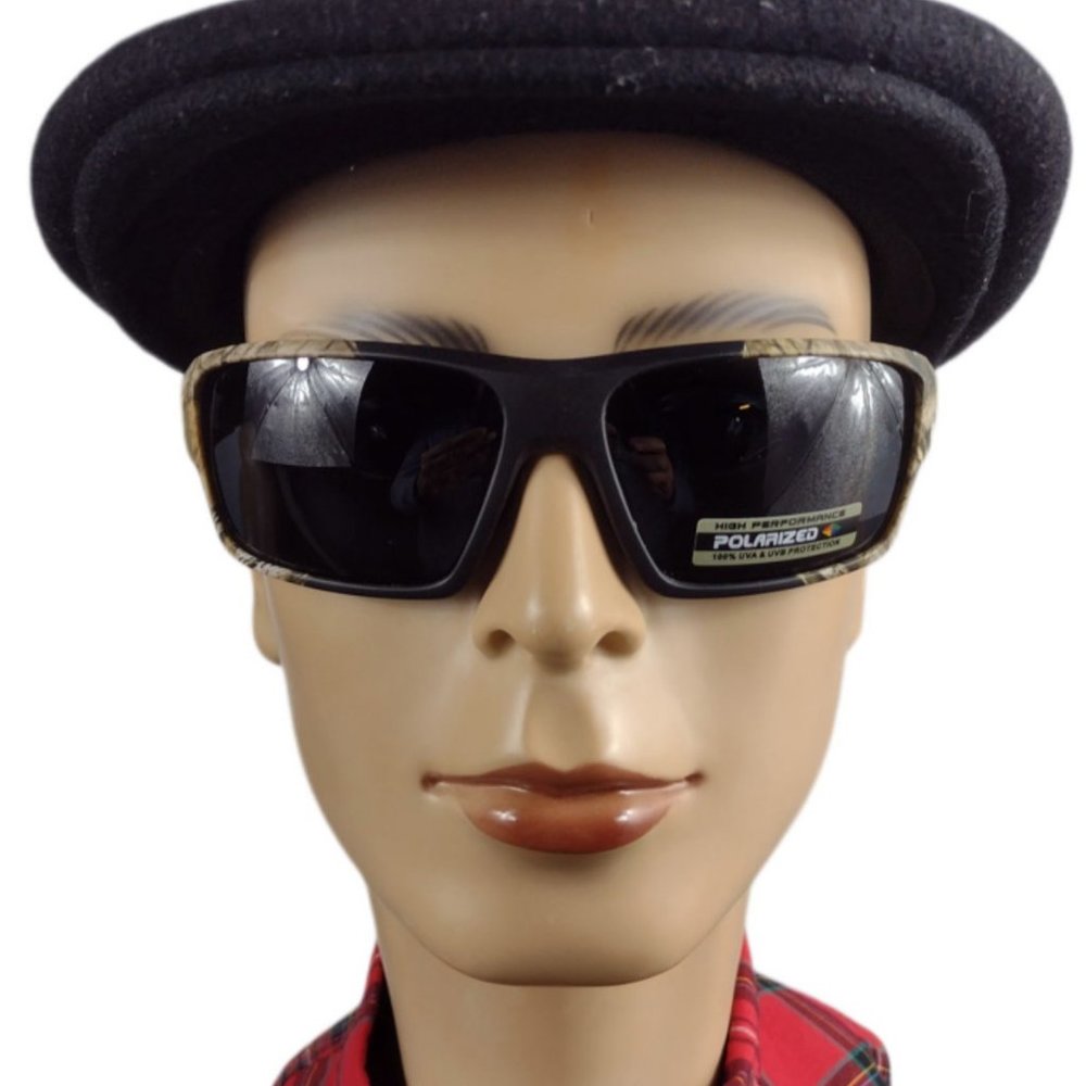 X Loop  Medium Sized  Camouflage   Wrap  Polarized Sunglasses